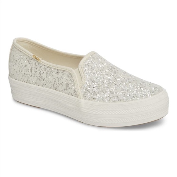 kate spade keds triple decker glitter